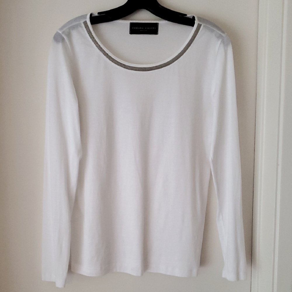 Fabiana Filippi Long Sleeve Top NWOT